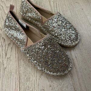 Joe Fresh Kid Girl’s Sparkling Glitter Slip-On Shoes